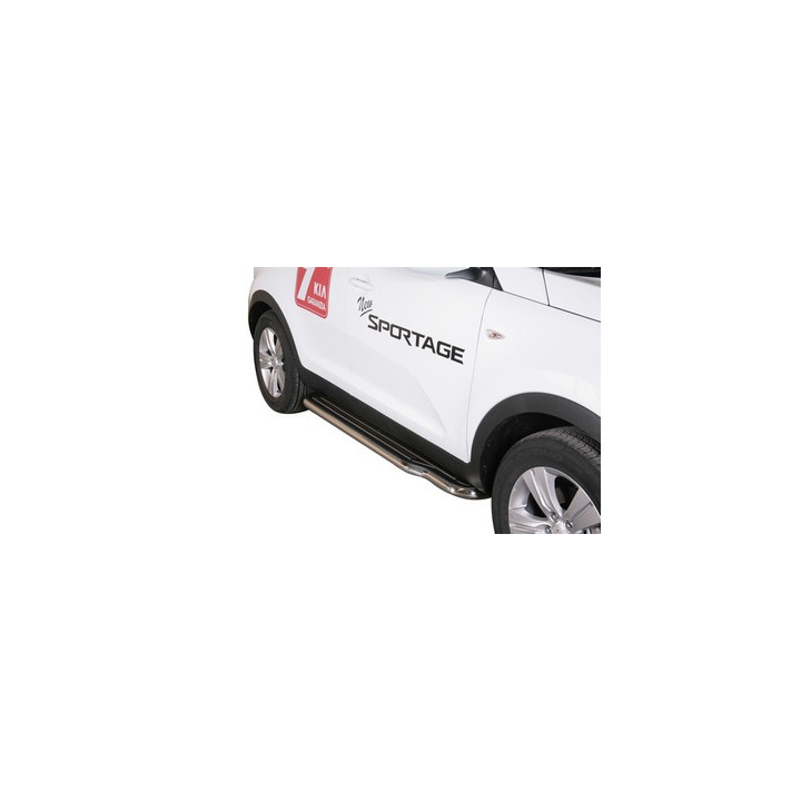 Praguri Laterale, Misutonida 4x4 Long Sidesteps, Culoare Negru, Kia Sportage 2010 - 2015 - EDK.ro