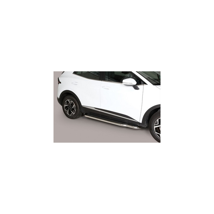 Praguri Laterale, Misutonida 4x4 Long Sidesteps, Culoare Negru, Kia Sportage 2022 - Prezent - EDK.ro