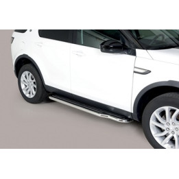 Side Steps, Misutonida 4x4 Long Sidesteps, Color Black, Land Rover Discovery Sport 5 - EDK.ro