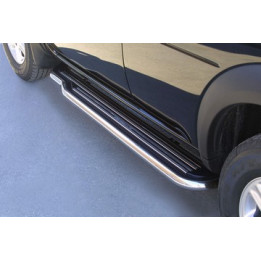 Side Steps, Misutonida 4x4 Long Sidesteps, Color Silver, Land Rover Freelander 2001 - 2003 - EDK.ro
