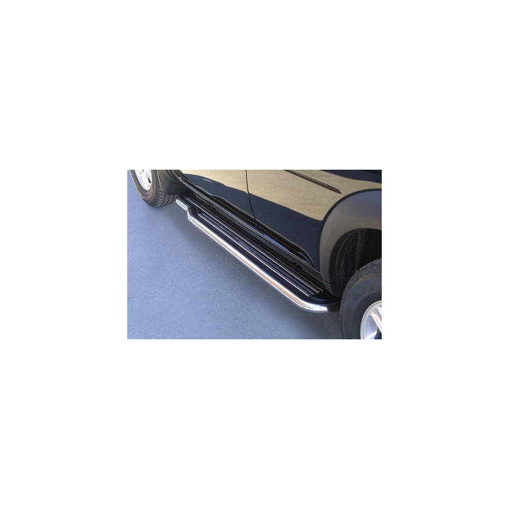 Side Steps, Misutonida 4x4 Long Sidesteps, Color Black, Land Rover Freelander 2004 - 2007 - EDK.ro