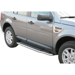 Side Steps, Misutonida 4x4 Long Sidesteps, Color Black, Land Rover Freelander - EDK.ro