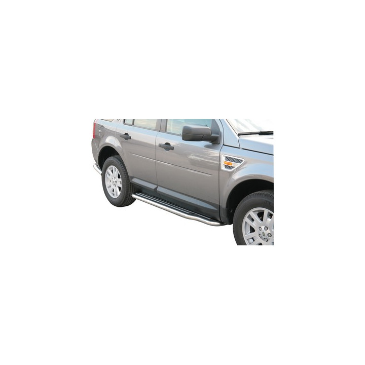 Side Steps, Misutonida 4x4 Long Sidesteps, Color Black, Land Rover Freelander - EDK.ro