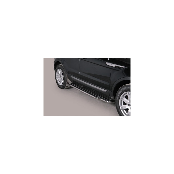 Side Steps, Misutonida 4x4 Long Sidesteps, Color Silver, Land Rover Range Rover Evoque - EDK.ro