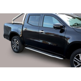 Side Steps, Misutonida 4x4 Long Sidesteps, Color Silver, Mercedes-Benz X-Class - EDK.ro