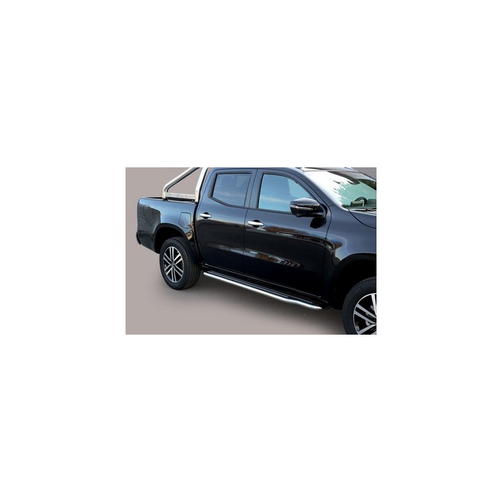 Side Steps, Misutonida 4x4 Long Sidesteps, Color Silver, Mercedes-Benz X-Class - EDK.ro