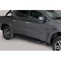 Side Steps, Misutonida 4x4 Long Sidesteps, Color Black, Mercedes-Benz X-Class - EDK.ro