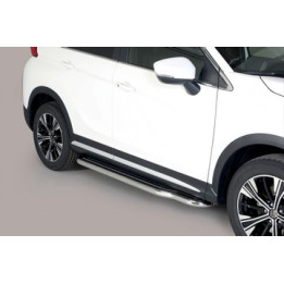 Praguri Laterale, Misutonida 4x4 Long Sidesteps, Culoare Argintiu, Mitsubishi Eclipse Cross - EDK.ro