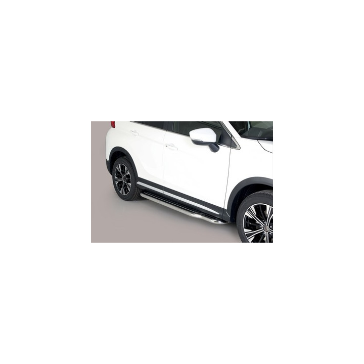 Praguri Laterale, Misutonida 4x4 Long Sidesteps, Culoare Argintiu, Mitsubishi Eclipse Cross - EDK.ro
