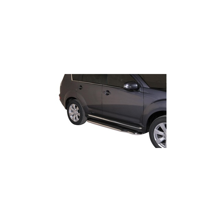 Praguri Laterale, Misutonida 4x4 Long Sidesteps, Culoare Negru, Mitsubishi Outlander - EDK.ro