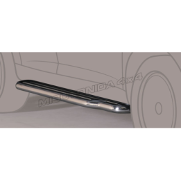Side Steps, Misutonida 4x4 Long Sidesteps, Color Silver, Mitsubishi Pajero 1998 - Present - EDK.ro