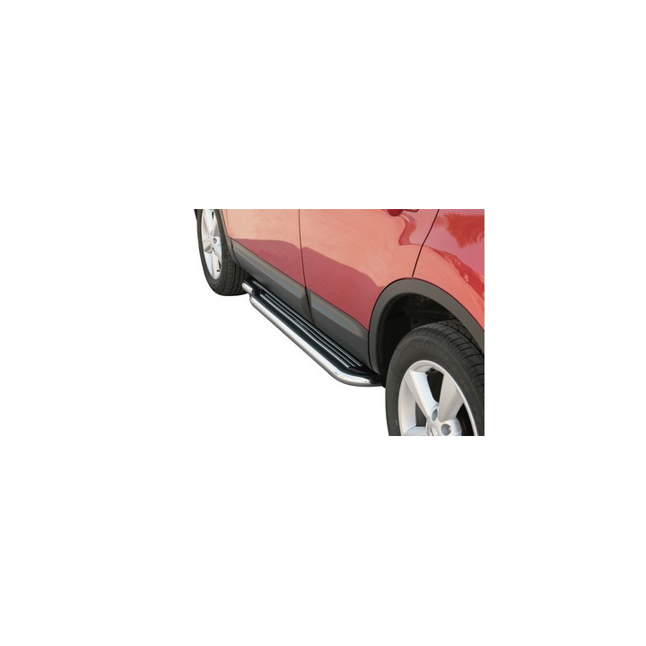 Side Steps, Misutonida 4x4 Long Sidesteps, Color Black, Nissan Qashqai - EDK.ro