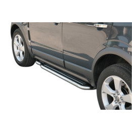Praguri Laterale, Misutonida 4x4 Long Sidesteps, Culoare Argintiu, Opel Antara - EDK.ro