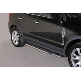 Praguri Laterale, Misutonida 4x4 Long Sidesteps, Culoare Negru, Opel Antara - EDK.ro