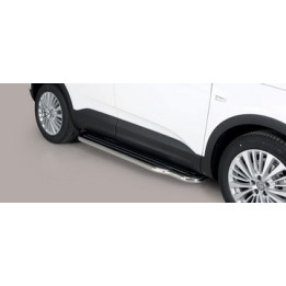 Side Steps, Misutonida 4x4 Long Sidesteps, Color Silver, Opel Grandland X - EDK.ro