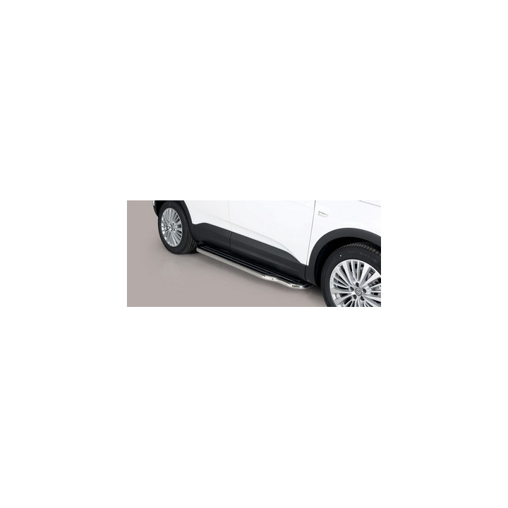 Praguri Laterale, Misutonida 4x4 Long Sidesteps, Culoare Argintiu, Opel Grandland X - EDK.ro