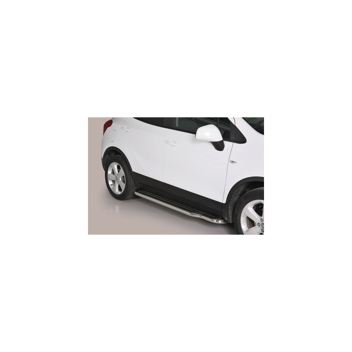 Praguri Laterale, Misutonida 4x4 Long Sidesteps, Culoare Negru, Opel Mokka - EDK.ro