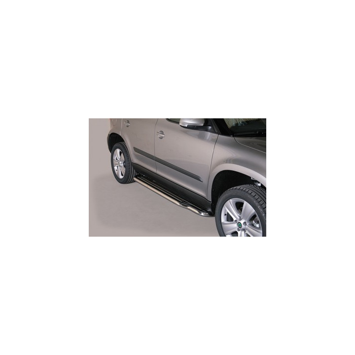 Praguri Laterale, Misutonida 4x4 Long Sidesteps, Culoare Negru, Škoda Yeti - EDK.ro
