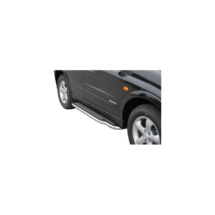 Side Steps, Misutonida 4x4 Long Sidesteps, Color Black, SsangYong Kyron 2007 - 2014 - EDK.ro