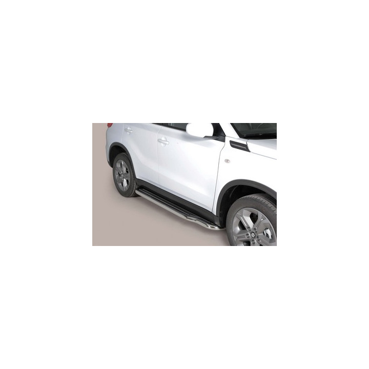 Praguri Laterale, Misutonida 4x4 Long Sidesteps, Culoare Argintiu, Suzuki Vitara - EDK.ro