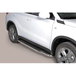 Praguri Laterale, Misutonida 4x4 Long Sidesteps, Culoare Negru, Suzuki Vitara 2015 - 2018 - EDK.ro