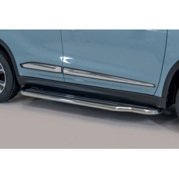 Praguri Laterale, Misutonida 4x4 Long Sidesteps, Culoare Argintiu, Suzuki Vitara 2019 - Prezent - EDK.ro