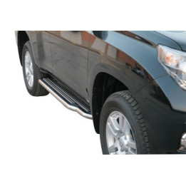 Side Steps, Misutonida 4x4 Long Sidesteps, Color Silver, Toyota Land Cruiser 150 2014 - 2017 - EDK.ro