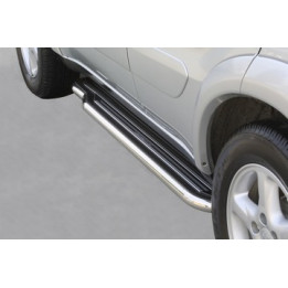 Praguri Laterale, Misutonida 4x4 Long Sidesteps, Culoare Argintiu, Toyota RAV4 2003 - 2006 - EDK.ro
