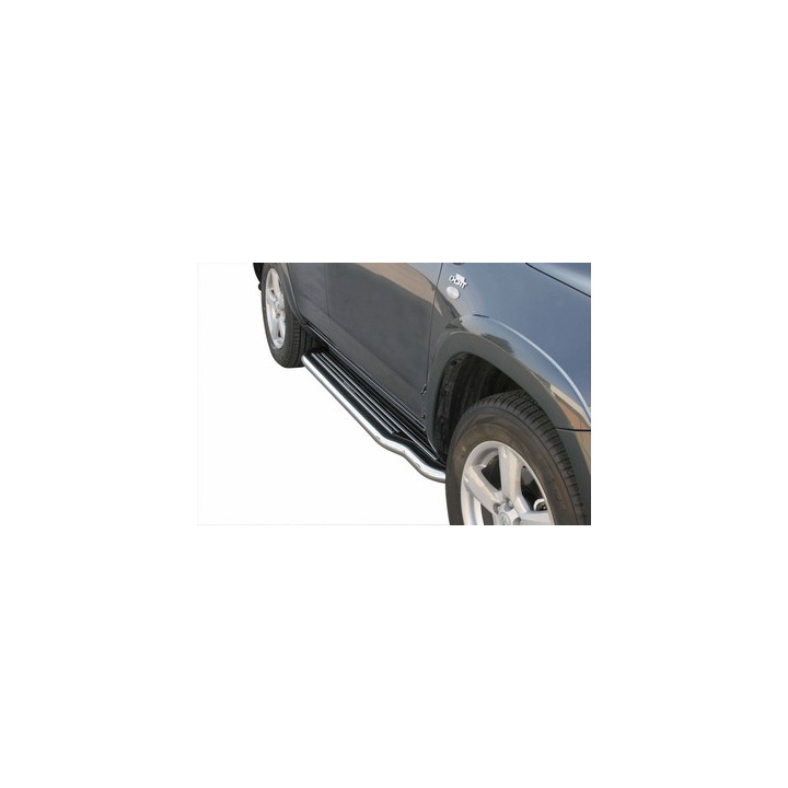 Side Steps, Misutonida 4x4 Long Sidesteps, Color Silver, Toyota RAV4 - EDK.ro