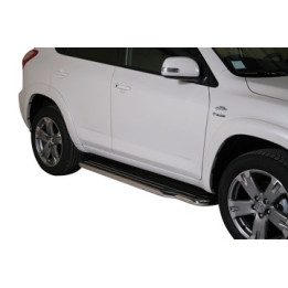 Side Steps, Misutonida 4x4 Long Sidesteps, Color Silver, Toyota RAV4 - EDK.ro