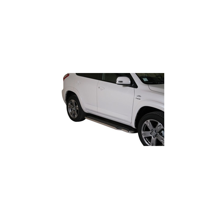 Side Steps, Misutonida 4x4 Long Sidesteps, Color Black, Toyota RAV4 - EDK.ro