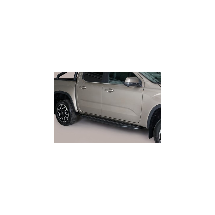 Praguri Laterale, Misutonida 4x4 Long Sidesteps, Culoare Negru, Volkswagen Amarok - EDK.ro