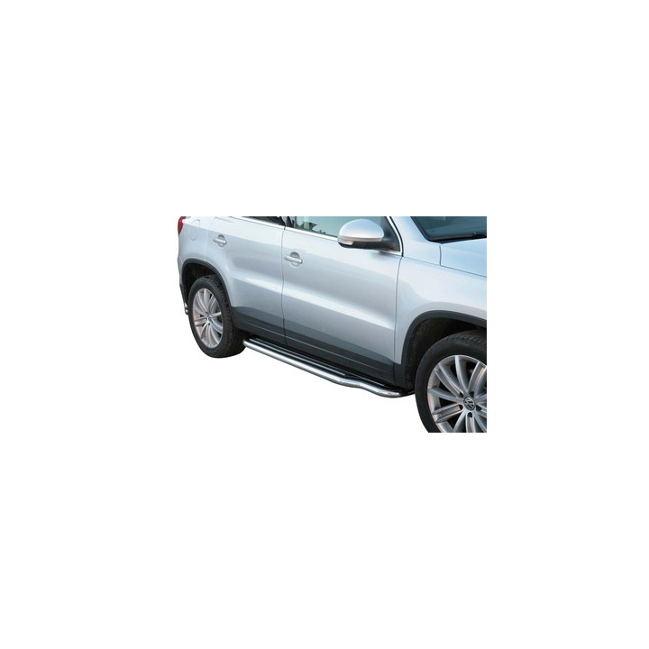 Praguri Laterale, Misutonida 4x4 Long Sidesteps, Culoare Negru, Volkswagen Tiguan 2008 - 2011 - EDK.ro
