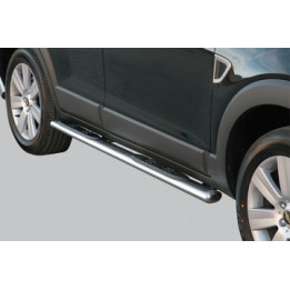 Praguri Laterale, Misutonida 4x4 Oval Grand Pedana, Culoare Argintiu, Chevrolet Captiva - EDK.ro