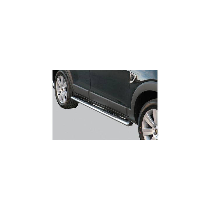 Praguri Laterale, Misutonida 4x4 Oval Grand Pedana, Culoare Argintiu, Chevrolet Captiva - EDK.ro
