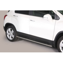 Side Steps, Misutonida 4x4 Oval Grand Pedana, Color Silver, Chevrolet Trax - EDK.ro
