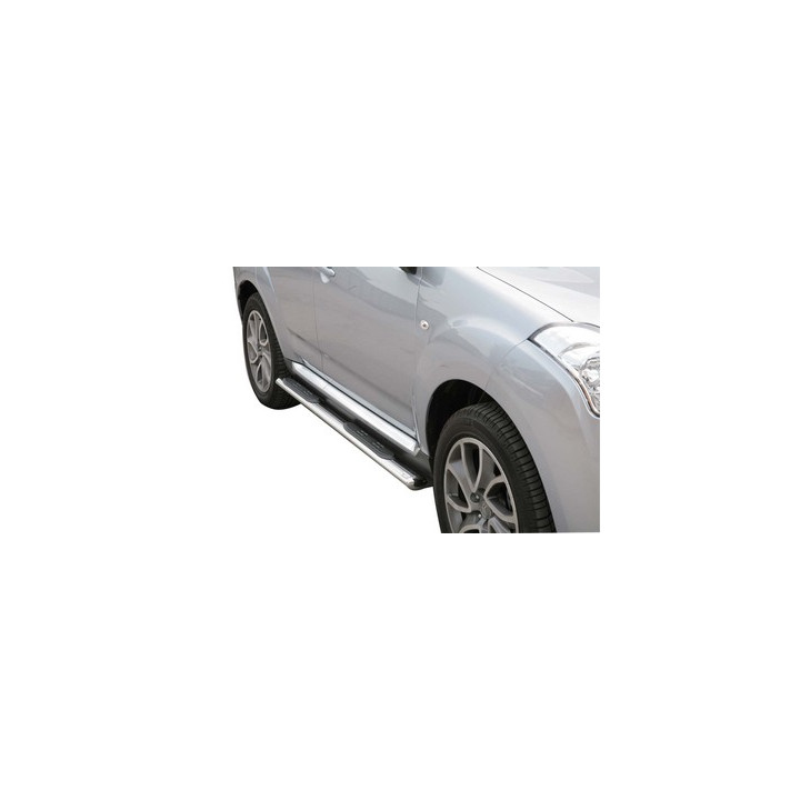 Side Steps, Misutonida 4x4 Oval Grand Pedana, Color Silver, Citroën C-Crosser - EDK.ro