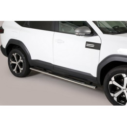 Praguri Laterale, Misutonida 4x4 Oval Grand Pedana, Culoare Argintiu, Dacia Bigster 2025 - Prezent - EDK.ro