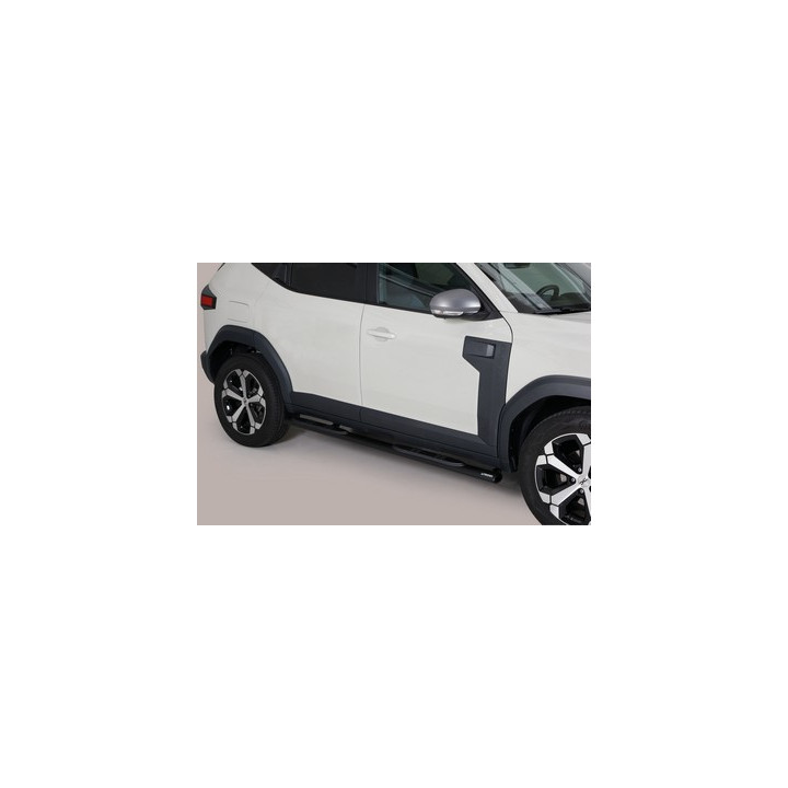Praguri Laterale, Misutonida 4x4 Oval Grand Pedana, Culoare Negru, Dacia Duster 2024 - Prezent - EDK.ro