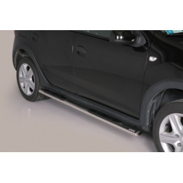 Praguri Laterale, Misutonida 4x4 Oval Grand Pedana, Culoare Negru, Dacia Sandero Stepway - EDK.ro