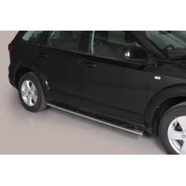 Side Steps, Misutonida 4x4 Oval Grand Pedana, Color Silver, Fiat Freemont - EDK.ro