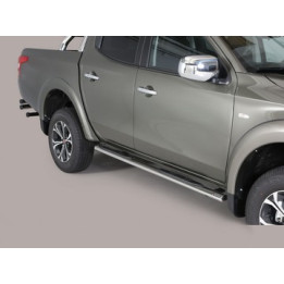 Praguri Laterale, Misutonida 4x4 Oval Grand Pedana, Culoare Negru, Fiat Fullback - EDK.ro