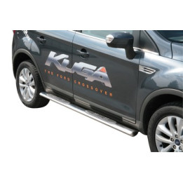 Praguri Laterale, Misutonida 4x4 Oval Grand Step, Culoare Negru, Ford Kuga 2008 - 2012 - EDK.ro