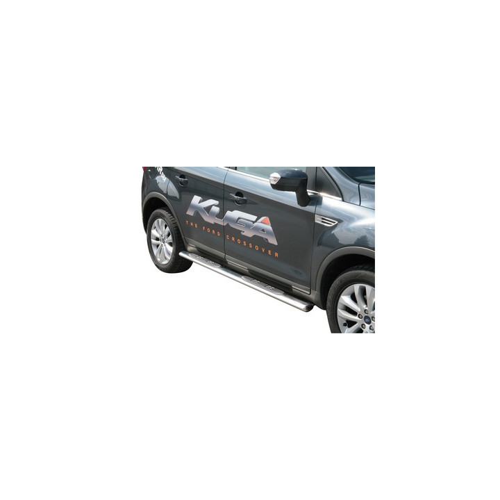 Praguri Laterale, Misutonida 4x4 Oval Grand Step, Culoare Negru, Ford Kuga - EDK.ro