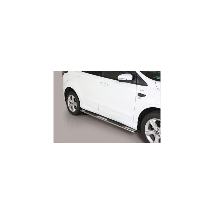 Praguri Laterale, Misutonida 4x4 Oval Grand Step, Culoare Argintiu, Ford Kuga - EDK.ro