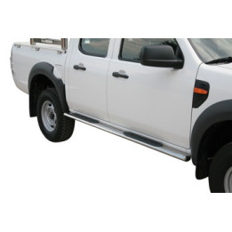 Side Steps, Misutonida 4x4 Oval Grand Pedana, Color Silver, Ford Ranger 2009 - 2011 - EDK.ro