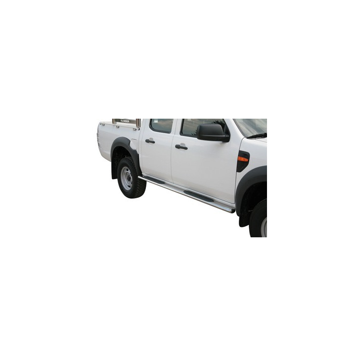 Side Steps, Misutonida 4x4 Oval Grand Pedana, Color Silver, Ford Ranger 2009 - 2011 - EDK.ro