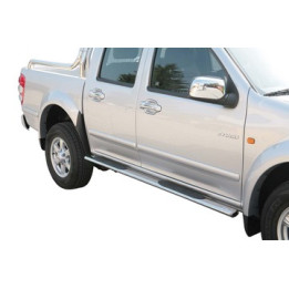 Side Steps, Misutonida 4x4 Oval Grand Pedana, Color Silver, Great Wall Steed 2009 - 2011 - EDK.ro