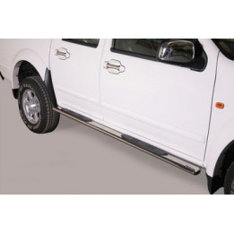 Praguri Laterale, Misutonida 4x4 Oval Grand Pedana, Culoare Argintiu, Great Wall Steed 2011 - Prezent - EDK.ro