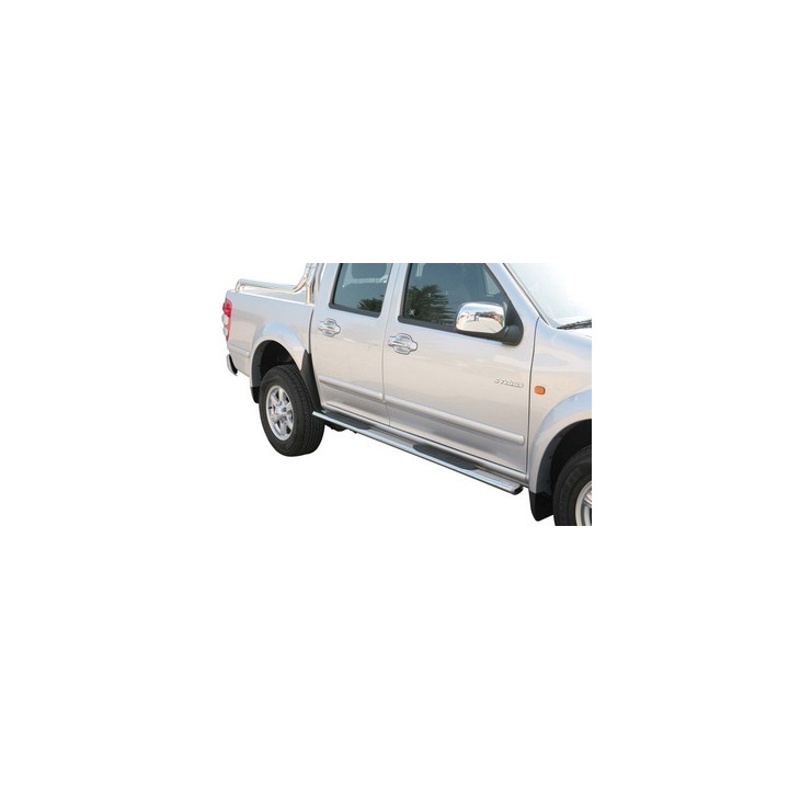 Praguri Laterale, Misutonida 4x4 Oval Grand Pedana, Culoare Negru, Great Wall Wingle 2009 - 2011 - EDK.ro
